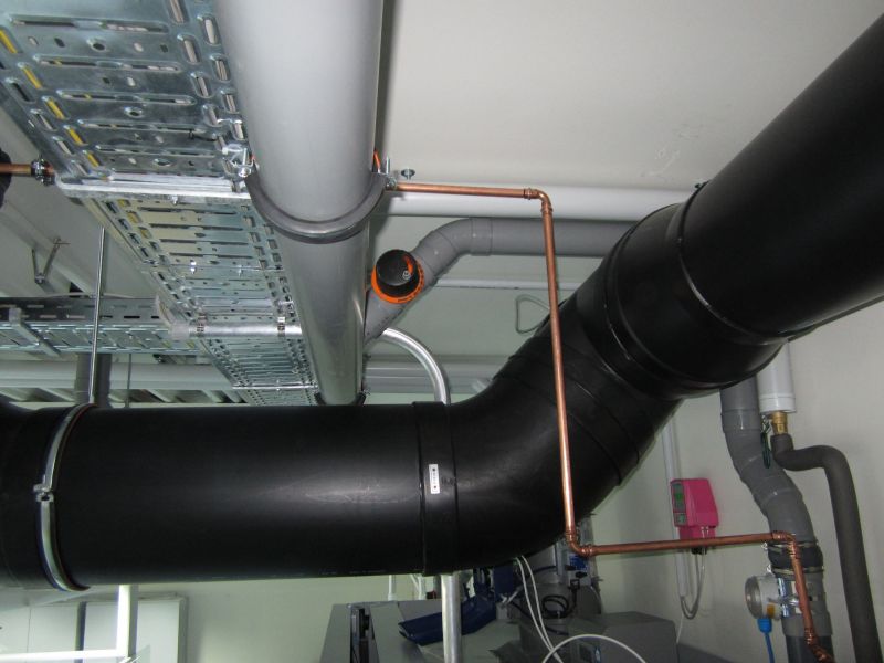 IKS Lüftungsrohrleitungsbau Kunststoff PPs PE Küftungsleitung da 250 - da 315