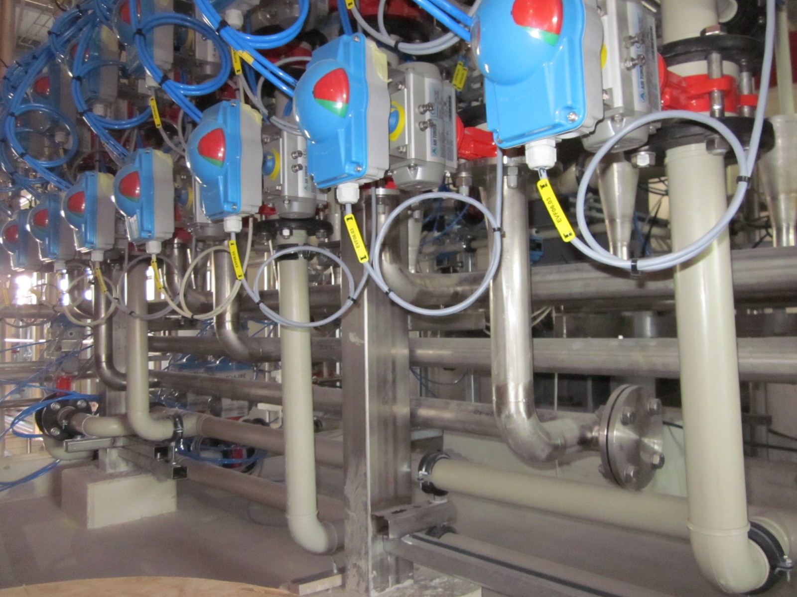 IKS Kunststoffrohrleitungsbau in der industriellen Prozesstechnik in Frankreich
