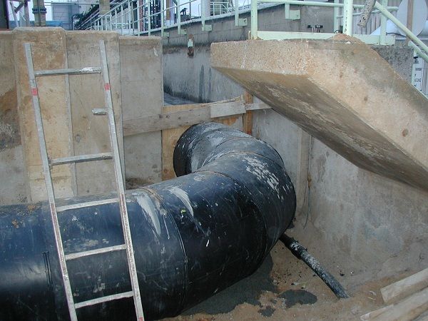 IKS Kunststoffrohrleitungsbau PE-HD Segmentbogen dn 1000 - da 1000