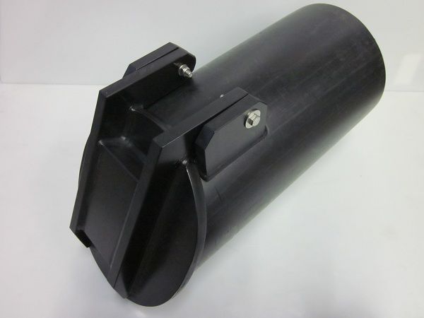 IKS Kunststoffbau Sonderbauteile PE-HD-Froschklappe Auslaufstück DN 300 - DA 315 SDR 11 zum Verschweissen