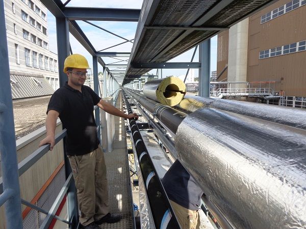 IKS Kunststoff- und Stahlverarbeitungs GmbH Ingelheim Rohrleitungsbauer PE Doppelrohr Rohrbrücke