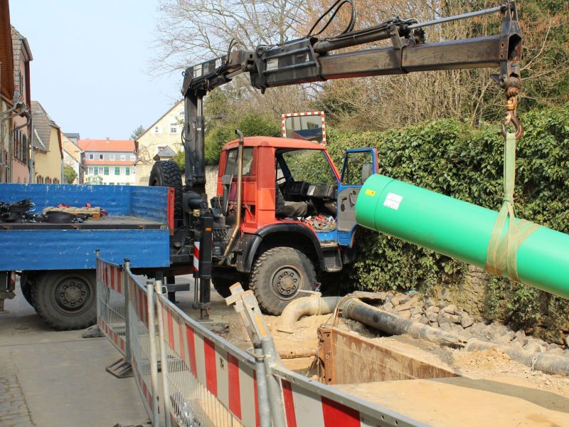 IKS Kunststoffrohrleitungsbau im Tiefbau Erdverlegung