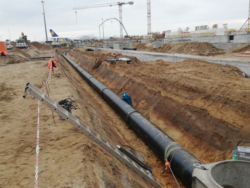 IKS Kunststoffrohrleitungsbau Wickelrohr erdverlegt
