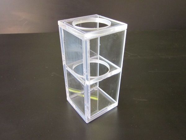 IKS Kunststoffbau Transparente Sonderbauteile PC-Pipetten-Einzelständer für Labor