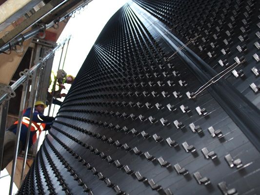 IKS Kunststoff- und Stahlverarbeitungs GmbH Ingelheim Auskleidung mit Betonschutzplatten aus Kunststoff