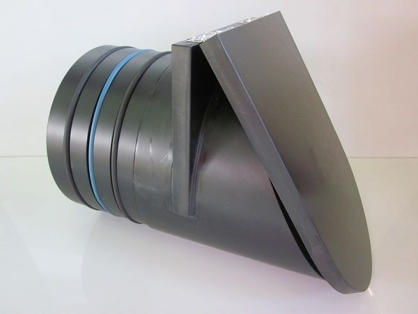 IKS Kunststoffbau Sonderbauteile PE-HD-Froschklappe